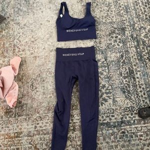 Fun workout set! With inspiration quotes!